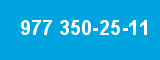 977 350-25-11 977 350-25-11